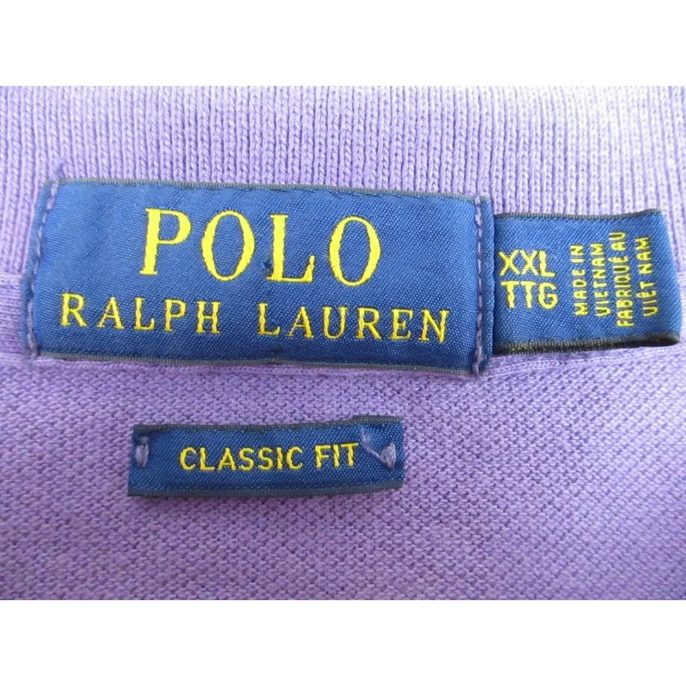 Polo Ralph Lauren Polo Shirt Mens XXL Classic Fit Embroidered Pony Short‎ Sleeve